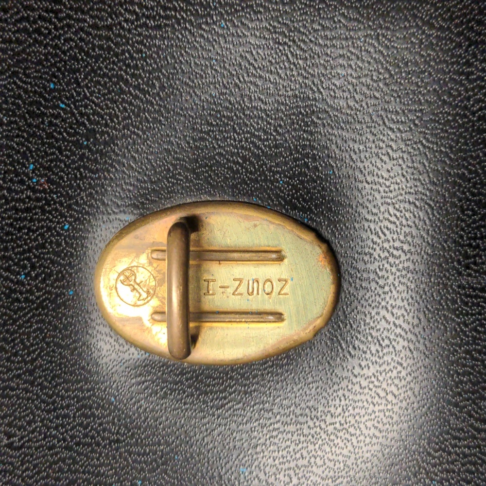 Hinson vintage 1950s black camera bag Talon zipper Hinson hardware 5/$35 - Picture 14 of 14